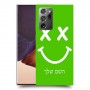 סמיילי כיסוי מגן קשיח בעיצוב אישי עם השם שלך ל Samsung Galaxy Note20 Ultra יחידה אחת סקרין מובייל