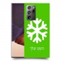 שלג כיסוי מגן קשיח בעיצוב אישי עם השם שלך ל Samsung Galaxy Note20 Ultra יחידה אחת סקרין מובייל