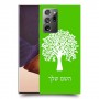 עץ כיסוי מגן קשיח בעיצוב אישי עם השם שלך ל Samsung Galaxy Note20 Ultra יחידה אחת סקרין מובייל