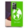 עולם כיסוי מגן קשיח בעיצוב אישי עם השם שלך ל Samsung Galaxy Note20 Ultra יחידה אחת סקרין מובייל