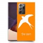 ציפור לבלוע כיסוי מגן קשיח בעיצוב אישי עם השם שלך ל Samsung Galaxy Note20 Ultra יחידה אחת סקרין מובייל