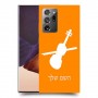 כינור כיסוי מגן קשיח בעיצוב אישי עם השם שלך ל Samsung Galaxy Note20 Ultra יחידה אחת סקרין מובייל