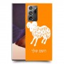 טלה כיסוי מגן קשיח בעיצוב אישי עם השם שלך ל Samsung Galaxy Note20 Ultra יחידה אחת סקרין מובייל