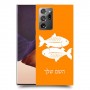 דגים כיסוי מגן קשיח בעיצוב אישי עם השם שלך ל Samsung Galaxy Note20 Ultra יחידה אחת סקרין מובייל