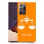 מאזניים כיסוי מגן קשיח בעיצוב אישי עם השם שלך ל Samsung Galaxy Note20 Ultra יחידה אחת סקרין מובייל