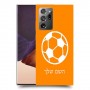כדורגל - כדור כיסוי מגן קשיח בעיצוב אישי עם השם שלך ל Samsung Galaxy Note20 Ultra יחידה אחת סקרין מובייל