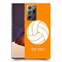 כדורעף - כדור כיסוי מגן קשיח בעיצוב אישי עם השם שלך ל Samsung Galaxy Note20 Ultra יחידה אחת סקרין מובייל