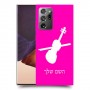 כינור כיסוי מגן קשיח בעיצוב אישי עם השם שלך ל Samsung Galaxy Note20 Ultra יחידה אחת סקרין מובייל
