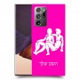 תאומים כיסוי מגן קשיח בעיצוב אישי עם השם שלך ל Samsung Galaxy Note20 Ultra יחידה אחת סקרין מובייל