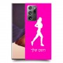 ג'וגלין - אישה כיסוי מגן קשיח בעיצוב אישי עם השם שלך ל Samsung Galaxy Note20 Ultra יחידה אחת סקרין מובייל