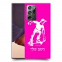 ילד סקייטבורד כיסוי מגן קשיח בעיצוב אישי עם השם שלך ל Samsung Galaxy Note20 Ultra יחידה אחת סקרין מובייל