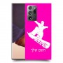 סנובורד כיסוי מגן קשיח בעיצוב אישי עם השם שלך ל Samsung Galaxy Note20 Ultra יחידה אחת סקרין מובייל