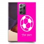 כדורגל - כדור כיסוי מגן קשיח בעיצוב אישי עם השם שלך ל Samsung Galaxy Note20 Ultra יחידה אחת סקרין מובייל