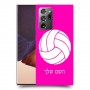 כדורעף - כדור כיסוי מגן קשיח בעיצוב אישי עם השם שלך ל Samsung Galaxy Note20 Ultra יחידה אחת סקרין מובייל