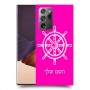 הגה - קפטן - ים כיסוי מגן קשיח בעיצוב אישי עם השם שלך ל Samsung Galaxy Note20 Ultra יחידה אחת סקרין מובייל