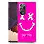 סמיילי כיסוי מגן קשיח בעיצוב אישי עם השם שלך ל Samsung Galaxy Note20 Ultra יחידה אחת סקרין מובייל