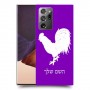 תרנגול כיסוי מגן קשיח בעיצוב אישי עם השם שלך ל Samsung Galaxy Note20 Ultra יחידה אחת סקרין מובייל