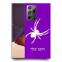 עכביש כיסוי מגן קשיח בעיצוב אישי עם השם שלך ל Samsung Galaxy Note20 Ultra יחידה אחת סקרין מובייל
