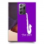 סקספון כיסוי מגן קשיח בעיצוב אישי עם השם שלך ל Samsung Galaxy Note20 Ultra יחידה אחת סקרין מובייל
