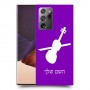 כינור כיסוי מגן קשיח בעיצוב אישי עם השם שלך ל Samsung Galaxy Note20 Ultra יחידה אחת סקרין מובייל