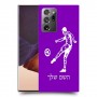 שחקן כדורגל כיסוי מגן קשיח בעיצוב אישי עם השם שלך ל Samsung Galaxy Note20 Ultra יחידה אחת סקרין מובייל