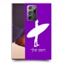 גלישה כיסוי מגן קשיח בעיצוב אישי עם השם שלך ל Samsung Galaxy Note20 Ultra יחידה אחת סקרין מובייל