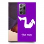 אימון ספורט - אישה כיסוי מגן קשיח בעיצוב אישי עם השם שלך ל Samsung Galaxy Note20 Ultra יחידה אחת סקרין מובייל