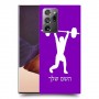 הרמת משקולות כיסוי מגן קשיח בעיצוב אישי עם השם שלך ל Samsung Galaxy Note20 Ultra יחידה אחת סקרין מובייל