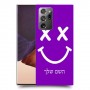סמיילי כיסוי מגן קשיח בעיצוב אישי עם השם שלך ל Samsung Galaxy Note20 Ultra יחידה אחת סקרין מובייל