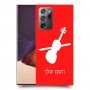 כינור כיסוי מגן קשיח בעיצוב אישי עם השם שלך ל Samsung Galaxy Note20 Ultra יחידה אחת סקרין מובייל