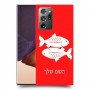 דגים כיסוי מגן קשיח בעיצוב אישי עם השם שלך ל Samsung Galaxy Note20 Ultra יחידה אחת סקרין מובייל