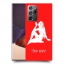 בתולה כיסוי מגן קשיח בעיצוב אישי עם השם שלך ל Samsung Galaxy Note20 Ultra יחידה אחת סקרין מובייל