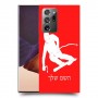 סקִי כיסוי מגן קשיח בעיצוב אישי עם השם שלך ל Samsung Galaxy Note20 Ultra יחידה אחת סקרין מובייל