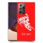 אופנוע שלג כיסוי מגן קשיח בעיצוב אישי עם השם שלך ל Samsung Galaxy Note20 Ultra יחידה אחת סקרין מובייל
