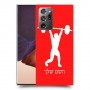 הרמת משקולות כיסוי מגן קשיח בעיצוב אישי עם השם שלך ל Samsung Galaxy Note20 Ultra יחידה אחת סקרין מובייל
