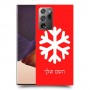 שלג כיסוי מגן קשיח בעיצוב אישי עם השם שלך ל Samsung Galaxy Note20 Ultra יחידה אחת סקרין מובייל