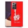 פסל החירות כיסוי מגן קשיח בעיצוב אישי עם השם שלך ל Samsung Galaxy Note20 Ultra יחידה אחת סקרין מובייל