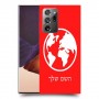 עולם כיסוי מגן קשיח בעיצוב אישי עם השם שלך ל Samsung Galaxy Note20 Ultra יחידה אחת סקרין מובייל