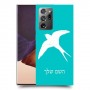 ציפור לבלוע כיסוי מגן קשיח בעיצוב אישי עם השם שלך ל Samsung Galaxy Note20 Ultra יחידה אחת סקרין מובייל