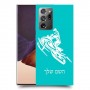 אופנוע שלג כיסוי מגן קשיח בעיצוב אישי עם השם שלך ל Samsung Galaxy Note20 Ultra יחידה אחת סקרין מובייל