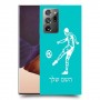 שחקן כדורגל כיסוי מגן קשיח בעיצוב אישי עם השם שלך ל Samsung Galaxy Note20 Ultra יחידה אחת סקרין מובייל