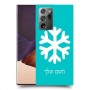 שלג כיסוי מגן קשיח בעיצוב אישי עם השם שלך ל Samsung Galaxy Note20 Ultra יחידה אחת סקרין מובייל