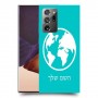 עולם כיסוי מגן קשיח בעיצוב אישי עם השם שלך ל Samsung Galaxy Note20 Ultra יחידה אחת סקרין מובייל