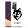 זאב כיסוי מגן קשיח בעיצוב אישי עם השם שלך ל Samsung Galaxy Note20 Ultra יחידה אחת סקרין מובייל