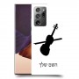 כינור כיסוי מגן קשיח בעיצוב אישי עם השם שלך ל Samsung Galaxy Note20 Ultra יחידה אחת סקרין מובייל