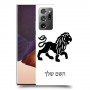 אריה כיסוי מגן קשיח בעיצוב אישי עם השם שלך ל Samsung Galaxy Note20 Ultra יחידה אחת סקרין מובייל