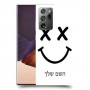 סמיילי כיסוי מגן קשיח בעיצוב אישי עם השם שלך ל Samsung Galaxy Note20 Ultra יחידה אחת סקרין מובייל