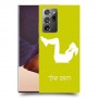 אימון ספורט - אישה כיסוי מגן קשיח בעיצוב אישי עם השם שלך ל Samsung Galaxy Note20 Ultra יחידה אחת סקרין מובייל