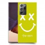 סמיילי כיסוי מגן קשיח בעיצוב אישי עם השם שלך ל Samsung Galaxy Note20 Ultra יחידה אחת סקרין מובייל