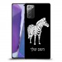 זברה כיסוי מגן קשיח בעיצוב אישי עם השם שלך ל Samsung Galaxy Note20 יחידה אחת סקרין מובייל